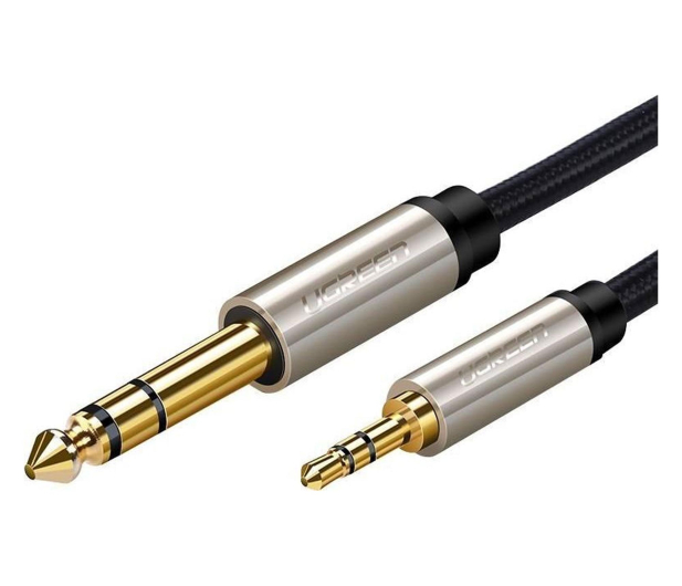 UGREEN AV127 Kabel jack 3.5 mm do TRS - 3m szary - 1489012 - zdjęcie